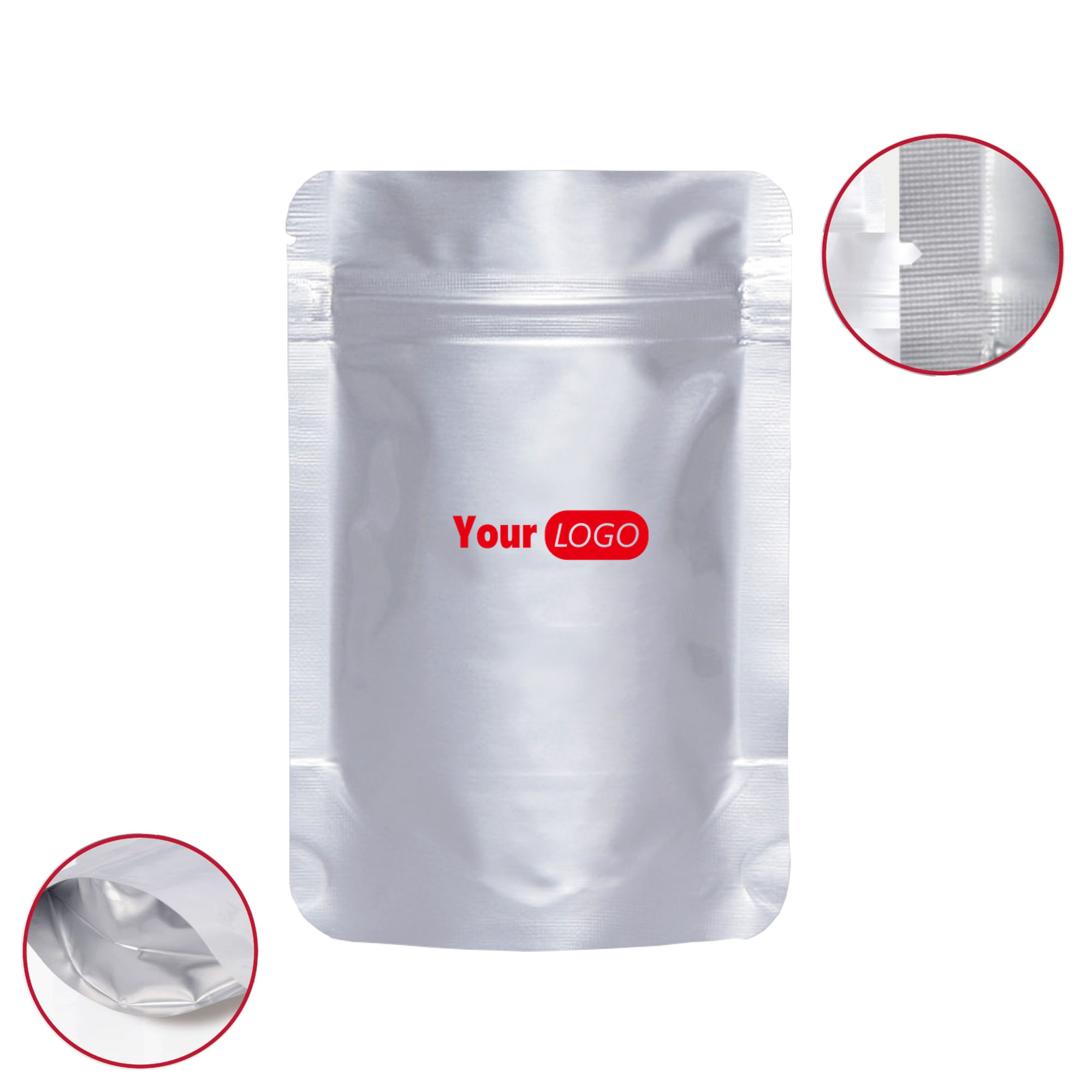 Heat-Sealable Stand-Up Aluminum Foil Storage Bag 2
