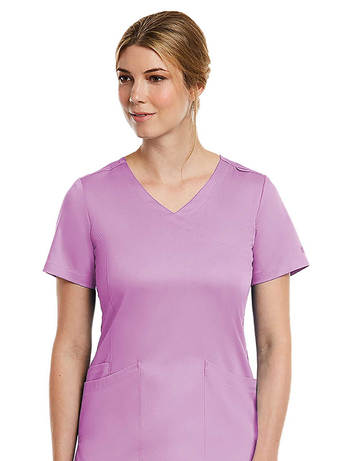 Maevn - Matrix - Women's Three-Pocket Curved Mock Wrap Top 8