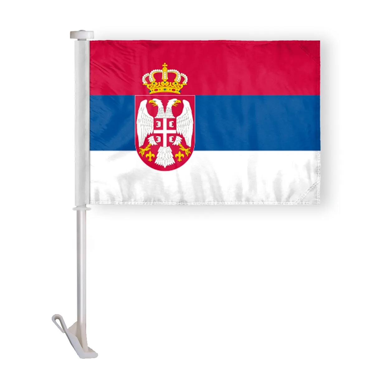 World Flag - Serbia With Seal 8