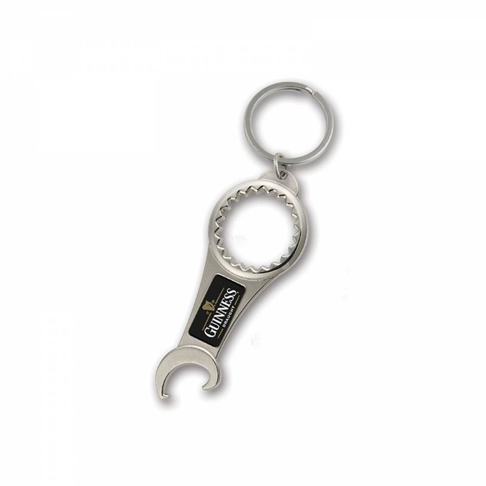 2-in-1 Bottle Opener Key Chain