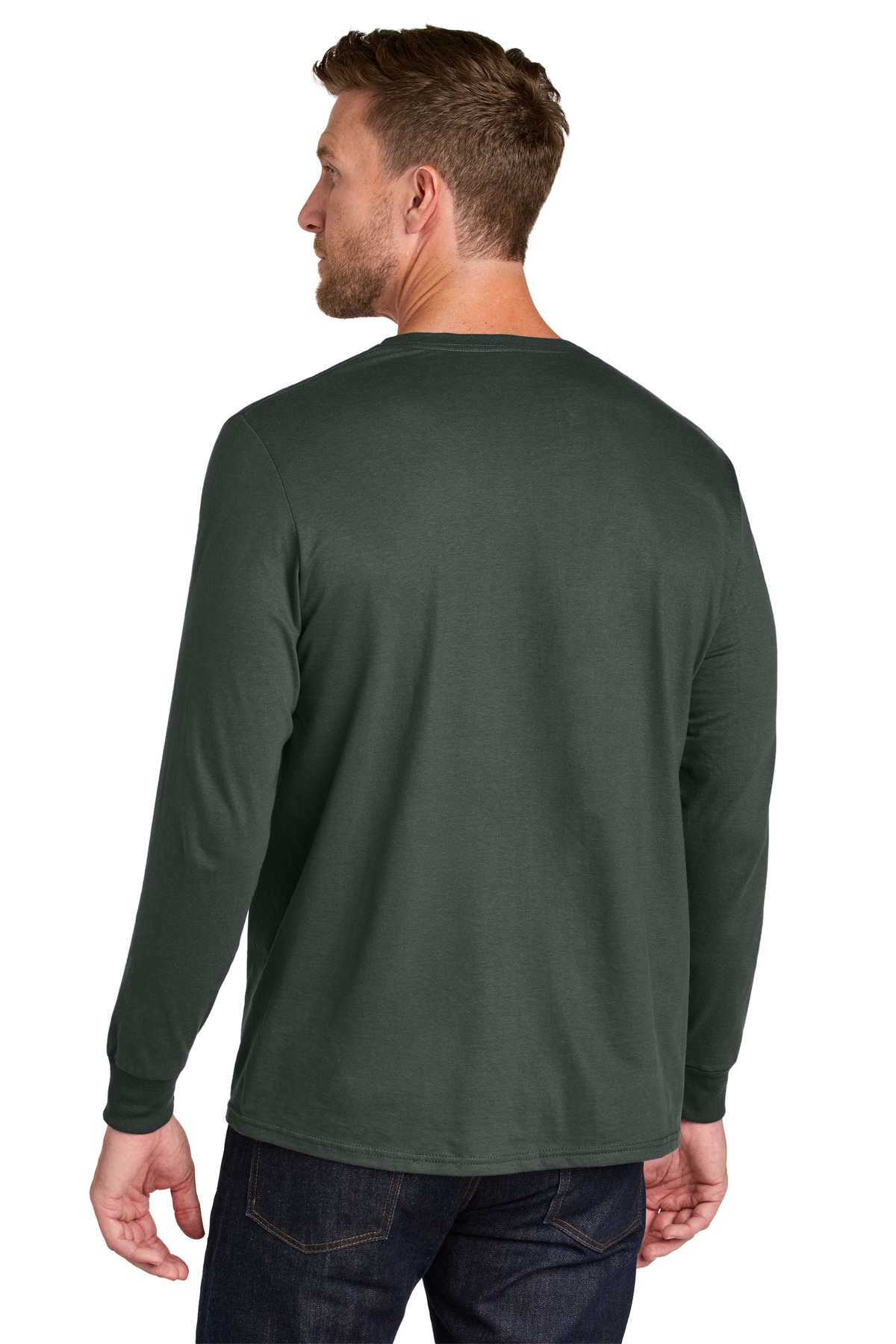 Jerzees Ultimate Unisex Ring Spun Long Sleeve T-Shirt IC46L 5