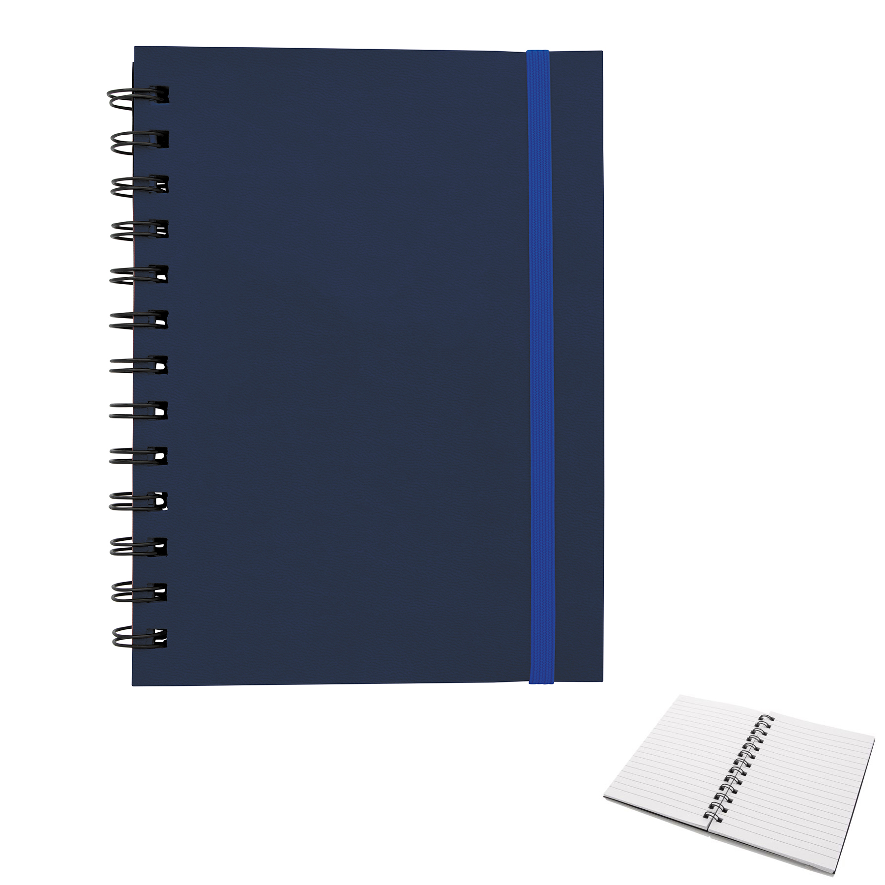 Pu Leather Cover Spiral Notebook 1