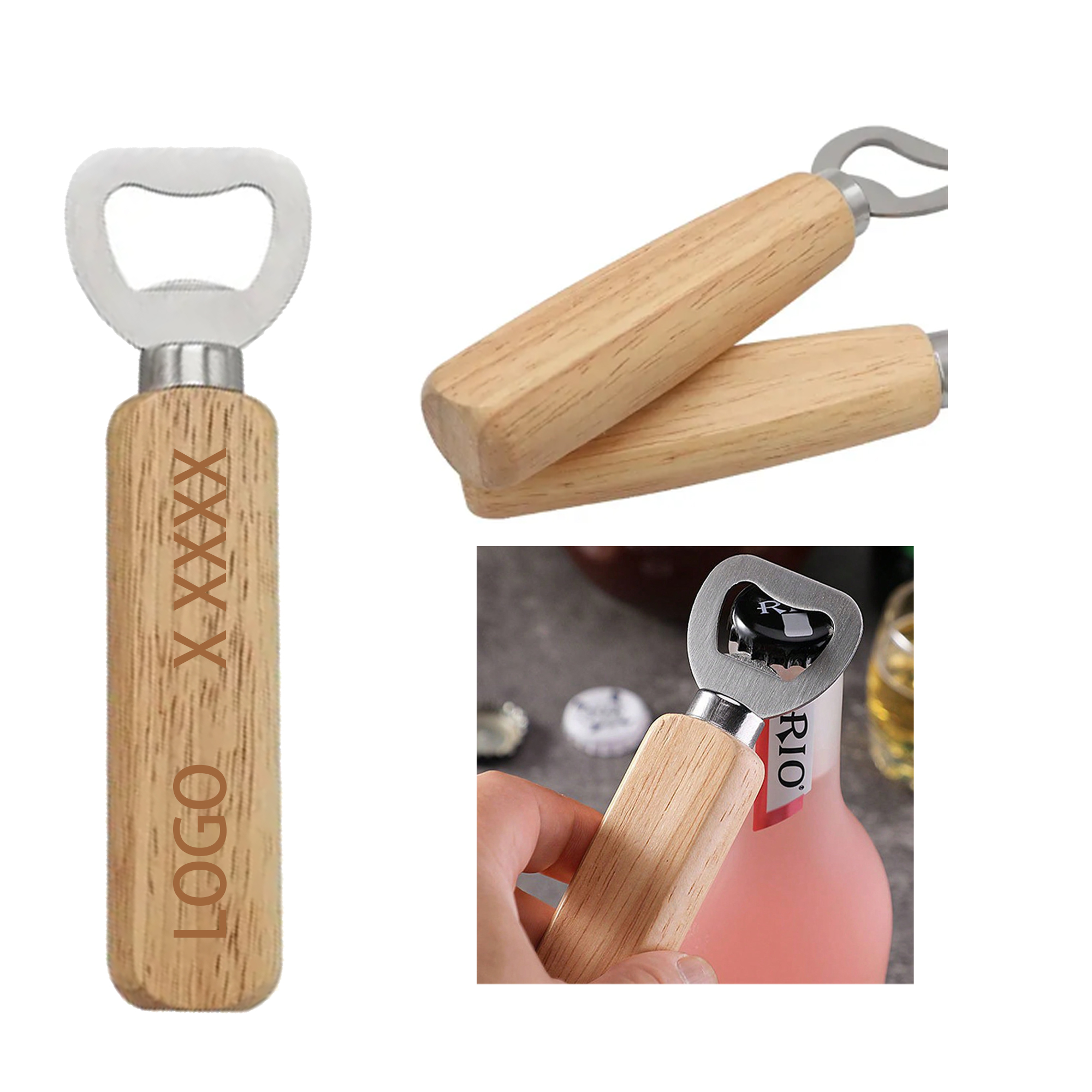 Magnetic Wall Mount Bottle Opener 2