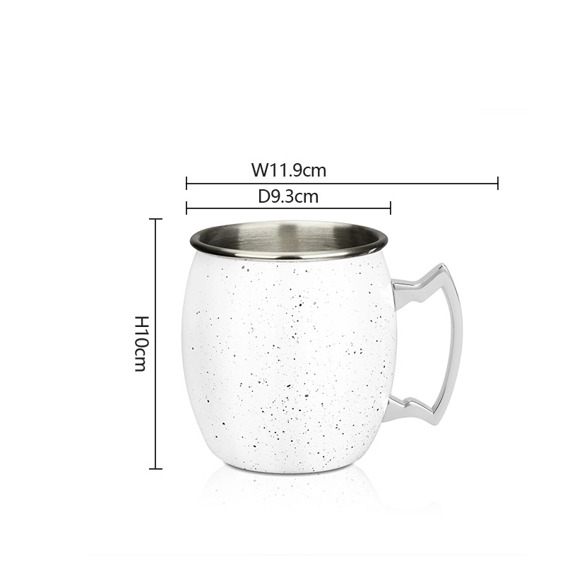 Custom 17 oz Stainless Steel Moscow Mule Mug 5