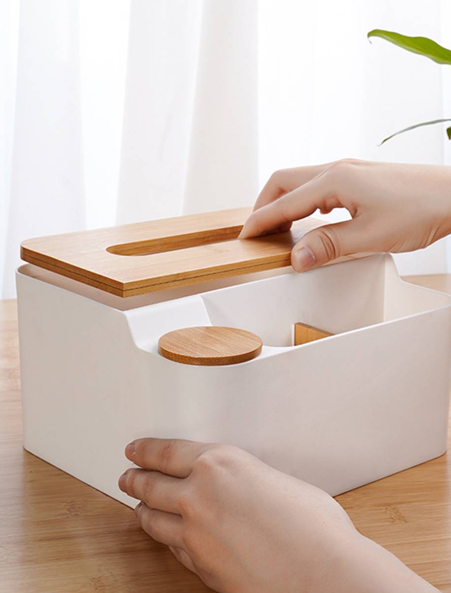 Tissue Box Multi- Function Storage Case 2