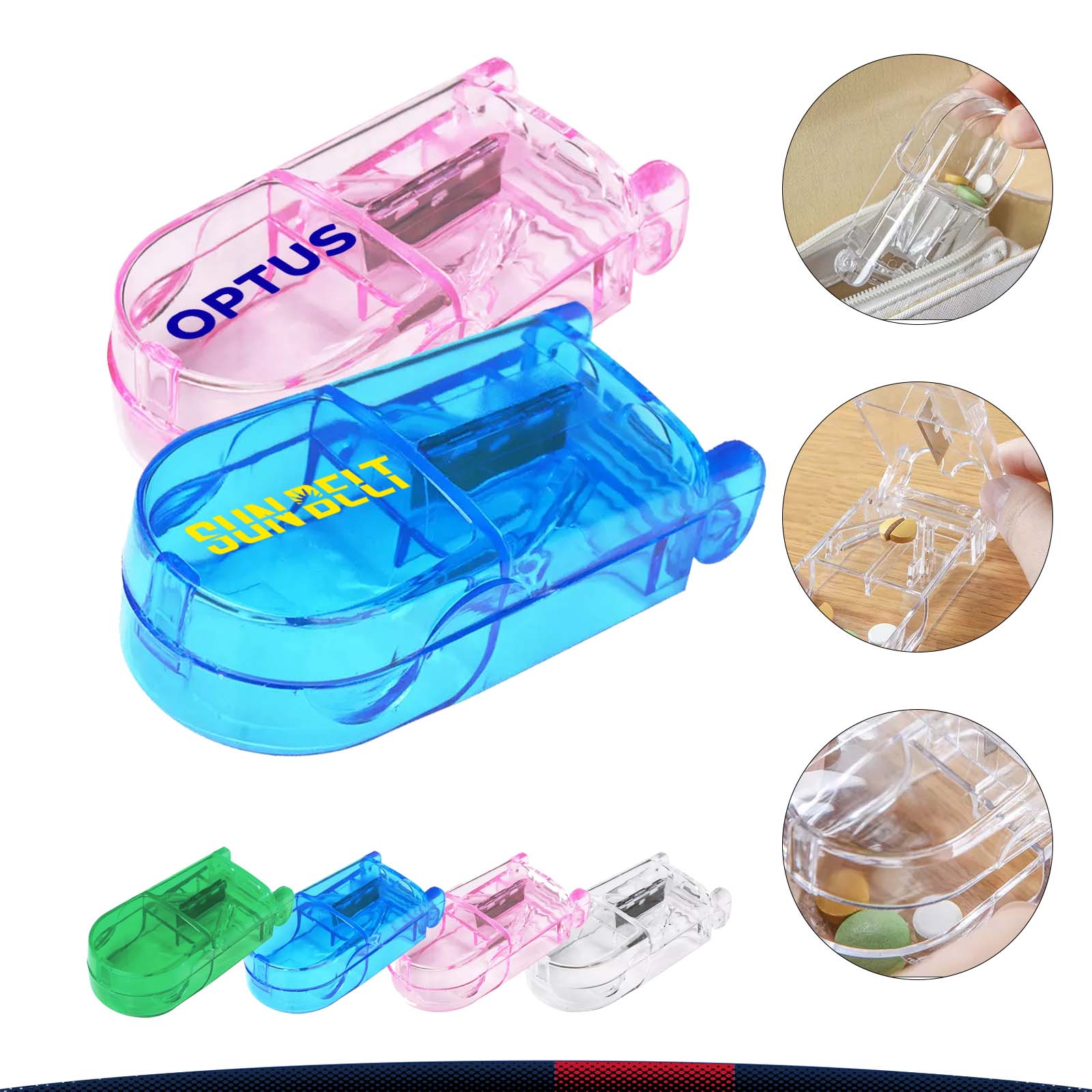 Transparent Pill Splitter Cutter 1