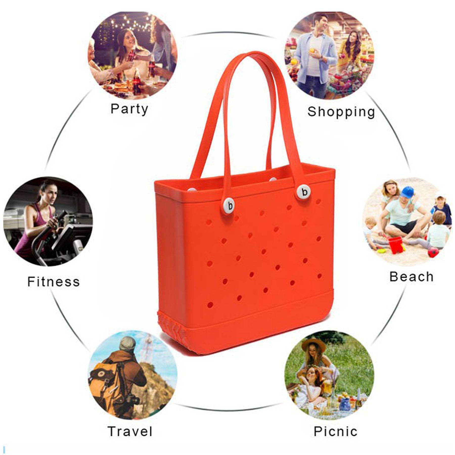 Pvc Tote Beach Bag 7