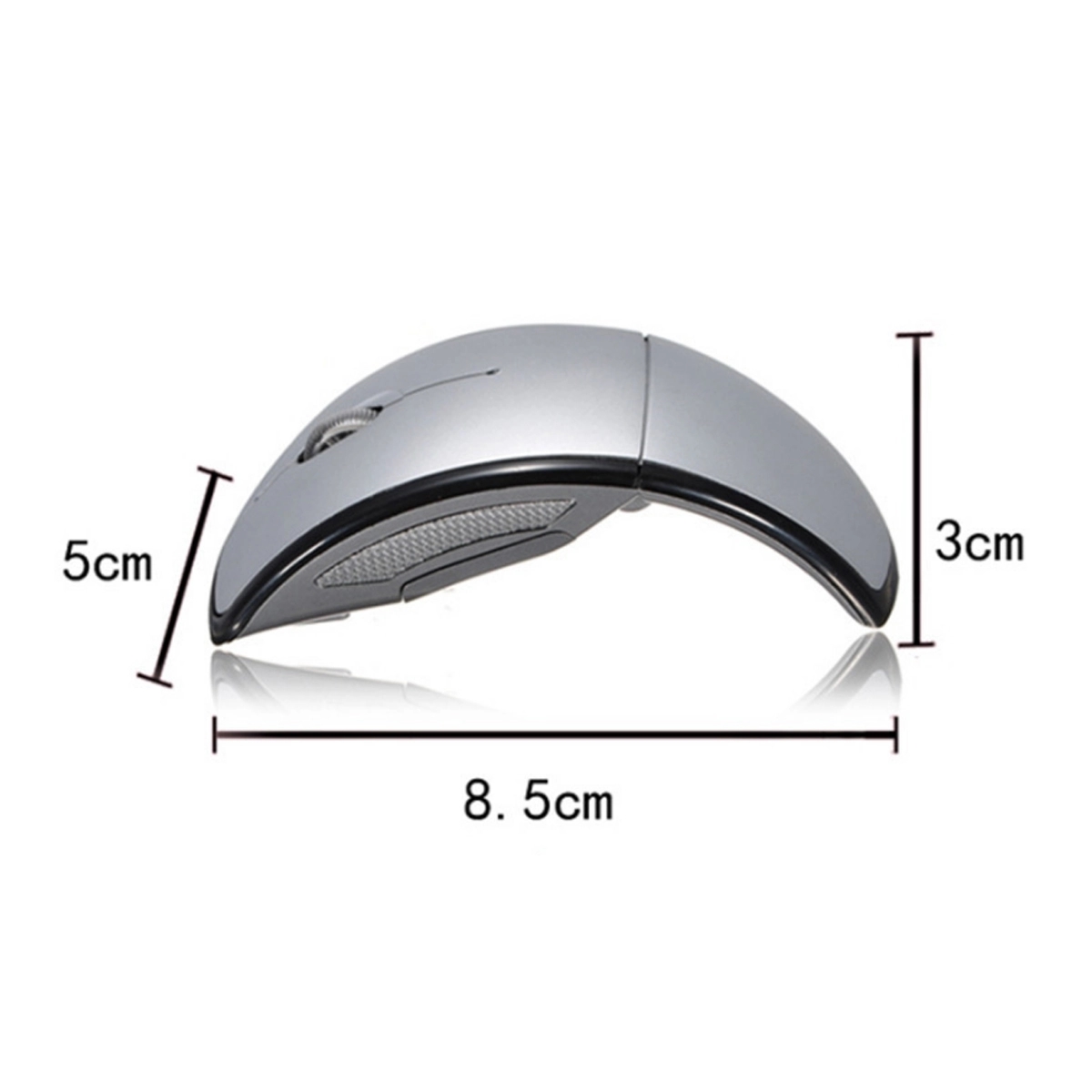 2.4G Wireless Folding USB Mouse 2
