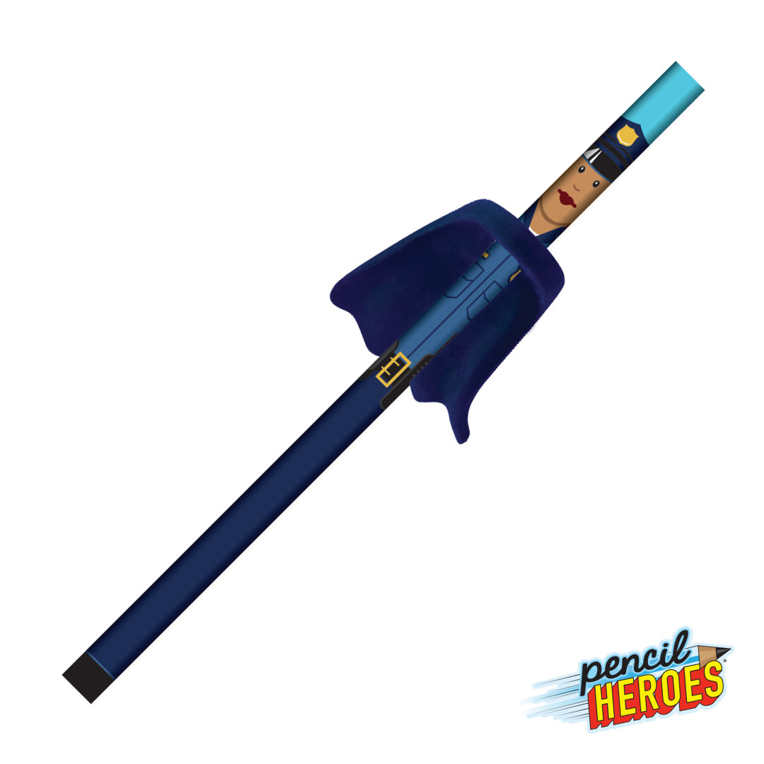 Pencil Heroes® Hometown Series Female w/Cape 3