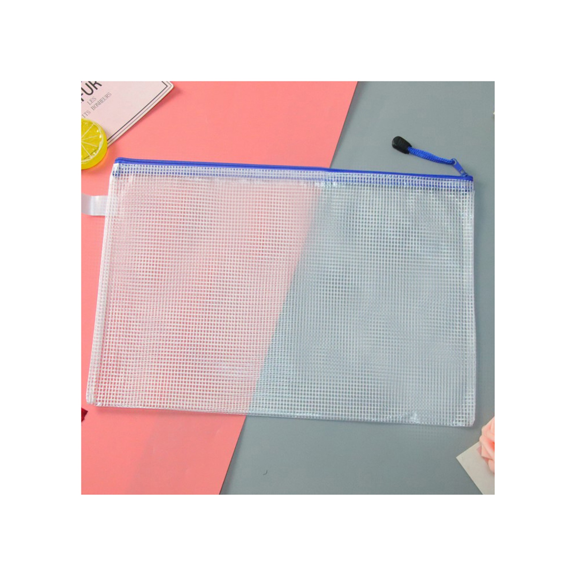 MOQ100 Transparent Stationery Bag 2