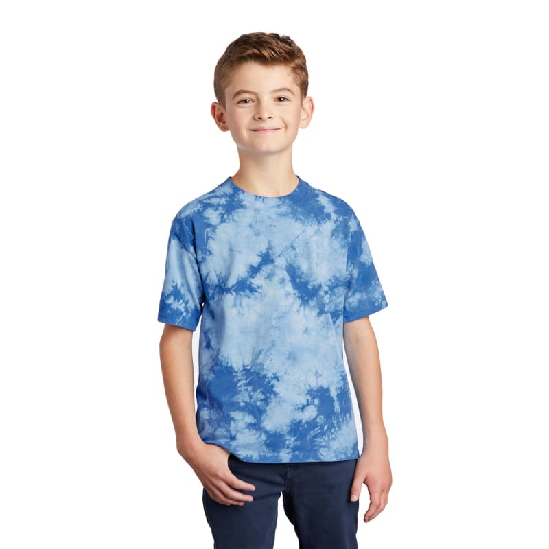 Port & Company Youth Crystal Tie-Dye Tee 35
