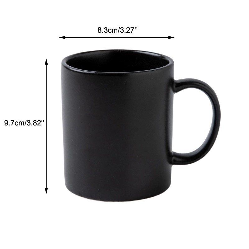 Custom Logo 12 oz. Advertising Matt Ceramic Mugs 8