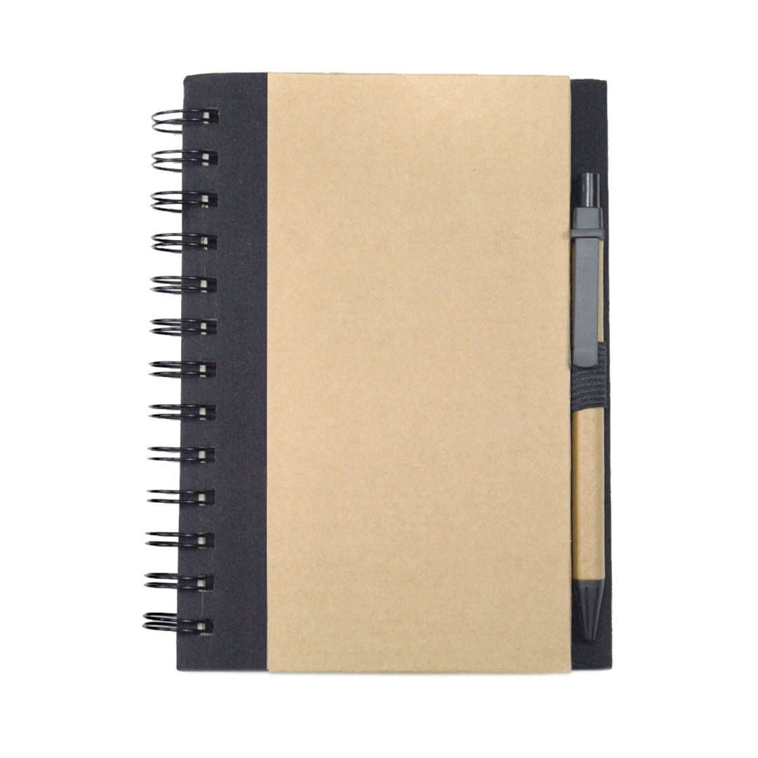Spiral Bound Notebook & Harvest Pen 9