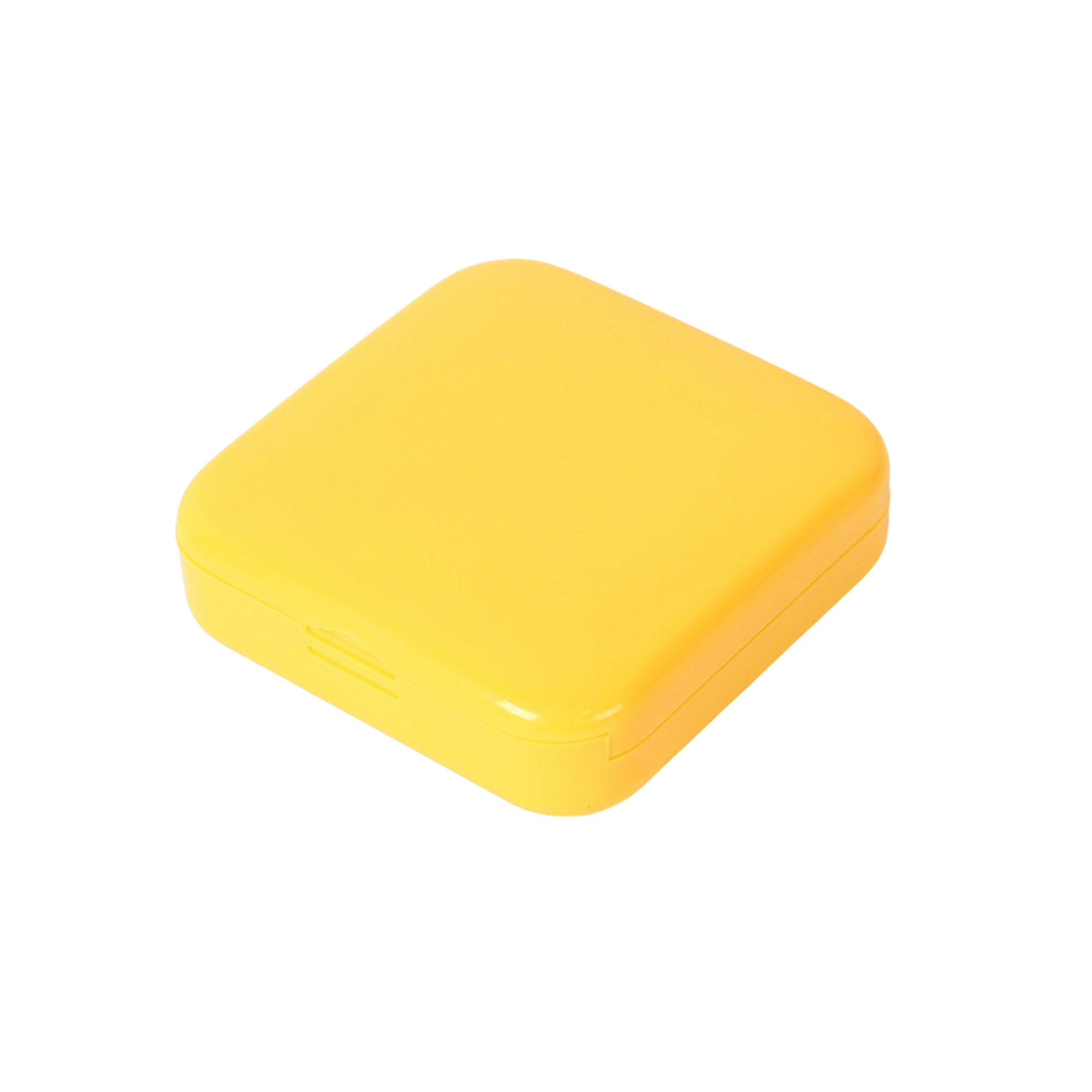 Compact Two Slot Pill Case 2.36" Length X 2.36" Width X 0.71" Height 6