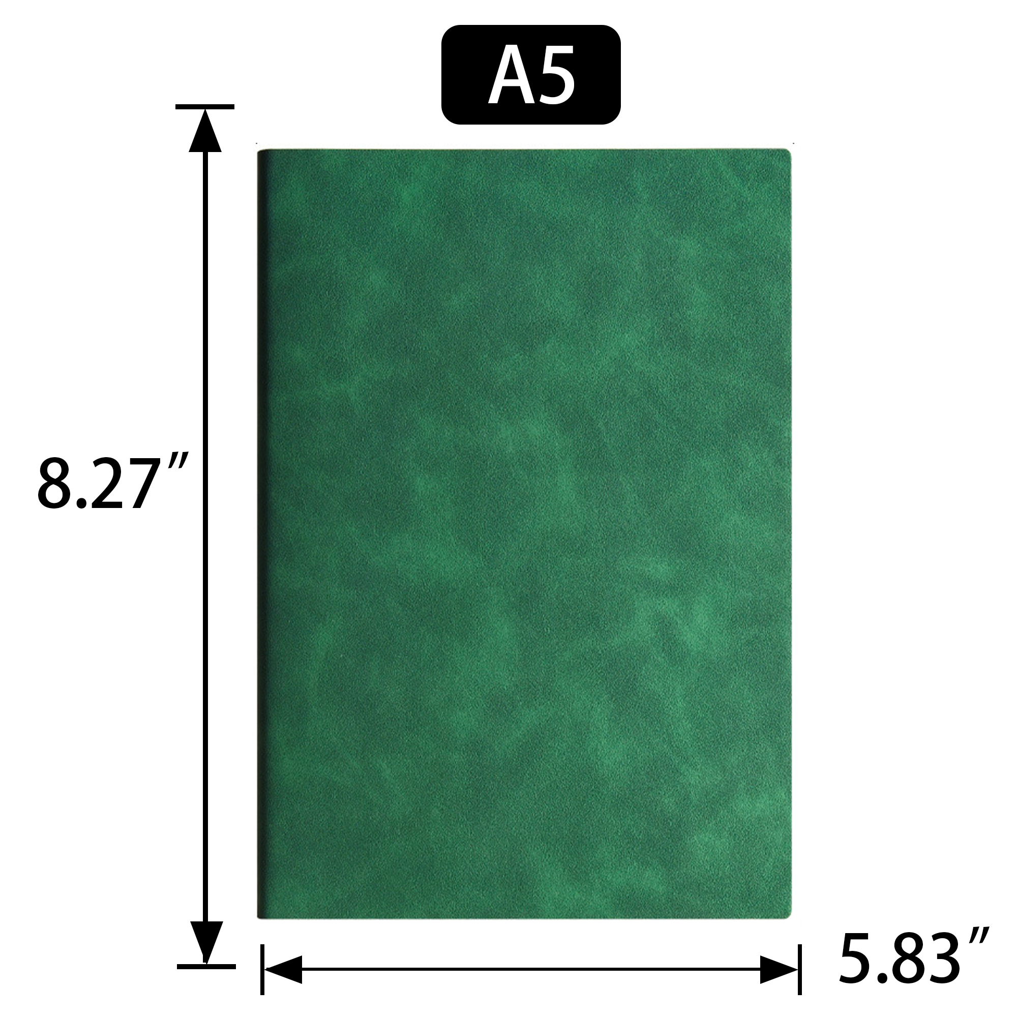 8-Color PU Leather A5 Office Notebook 4