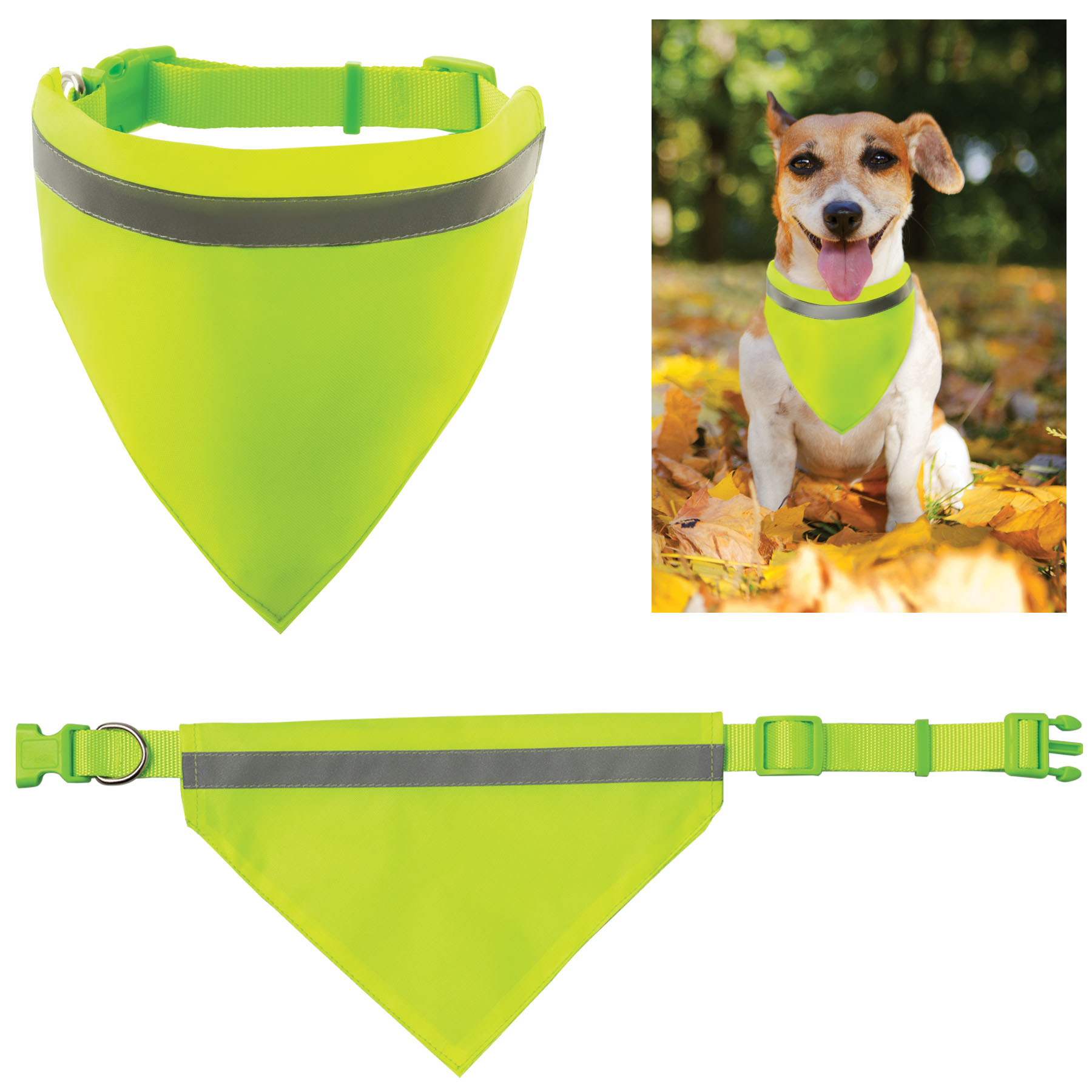 Reflective Pet Bandana 2