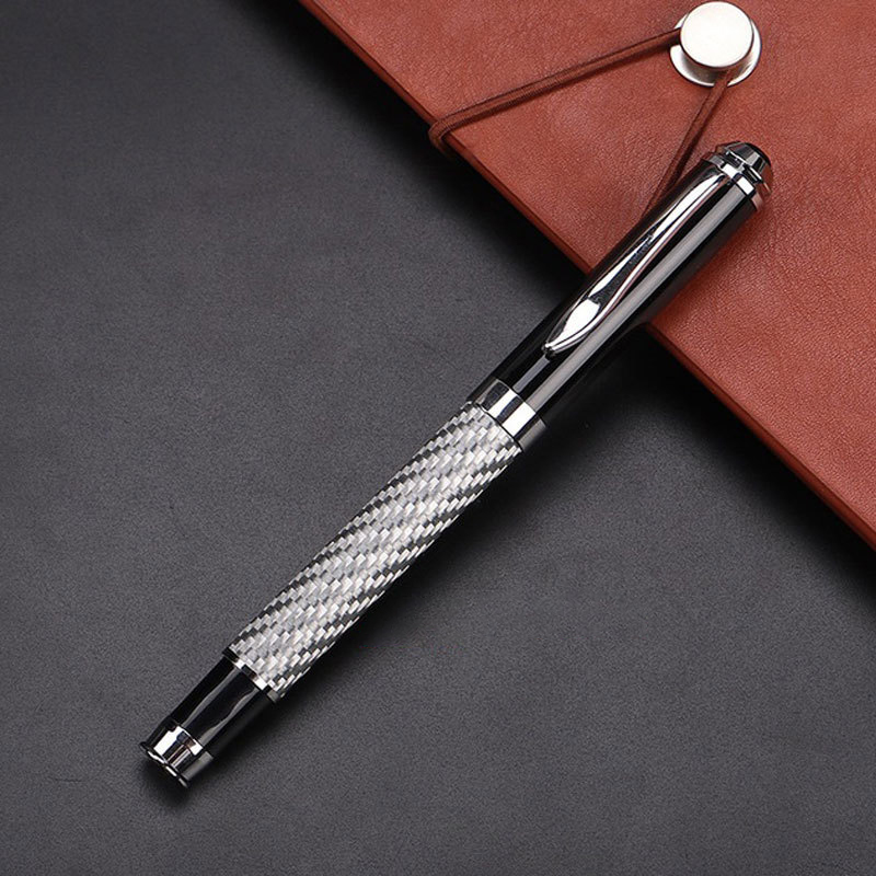 Metal Signature Pen with Carbon Fiber Pen Tube 8