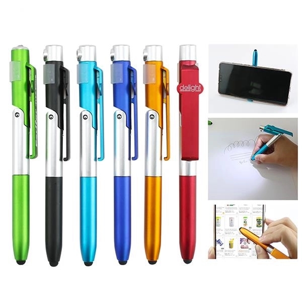 4 in 1 Stylus Pen Light and Phone stand 6