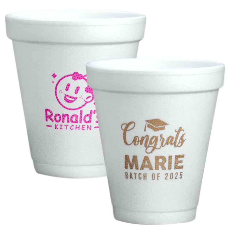 Custom 6 Oz. Foam Cups 10