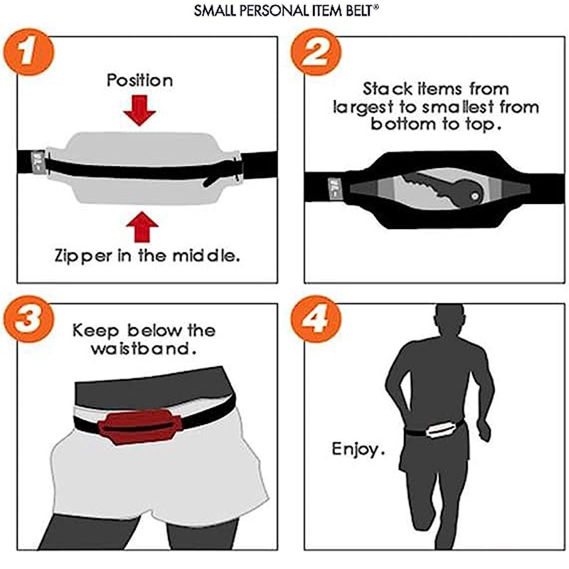 Portable Runner Fanny Packs Waist Bag Pouch 4