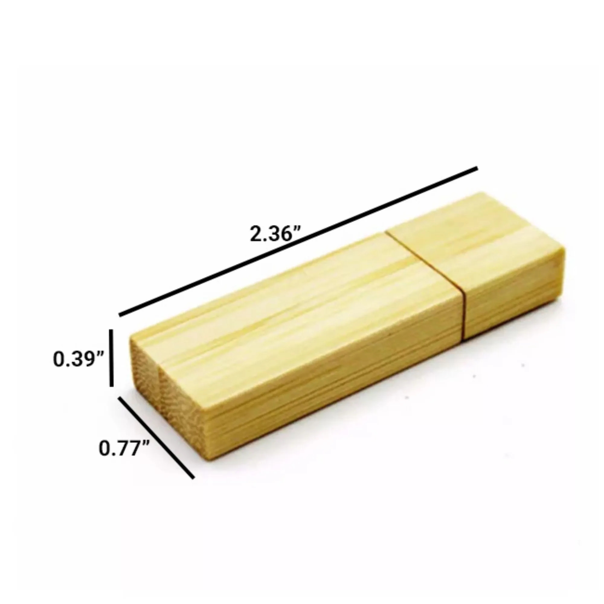 32GB High-Speed Bamboo Wooden USB 3.0 Flash Drive 6