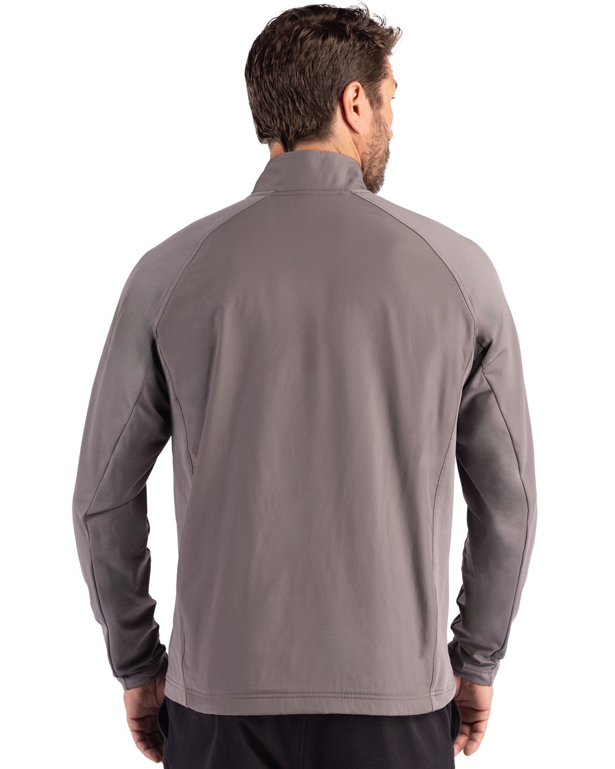 Cutter & Buck Adapt Recycled Soft Knit Stretch Mens Hybrid Full Zip Jacket 49