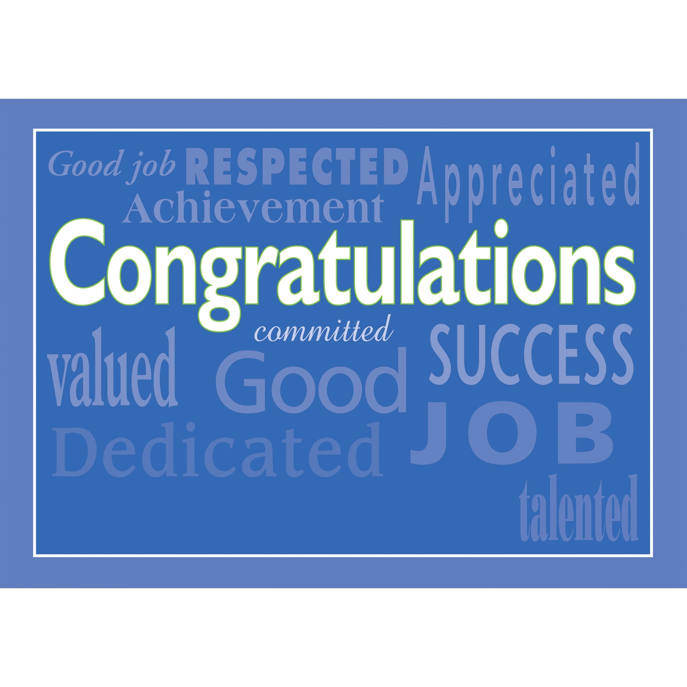 Blue Bravos Congratulations Cards 3