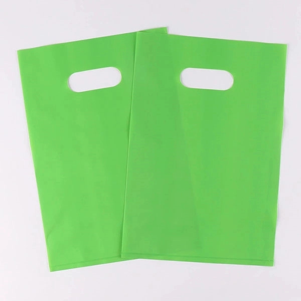 7" x 10.5" - Small Die Cut Handle Plastic Gift Bags 3