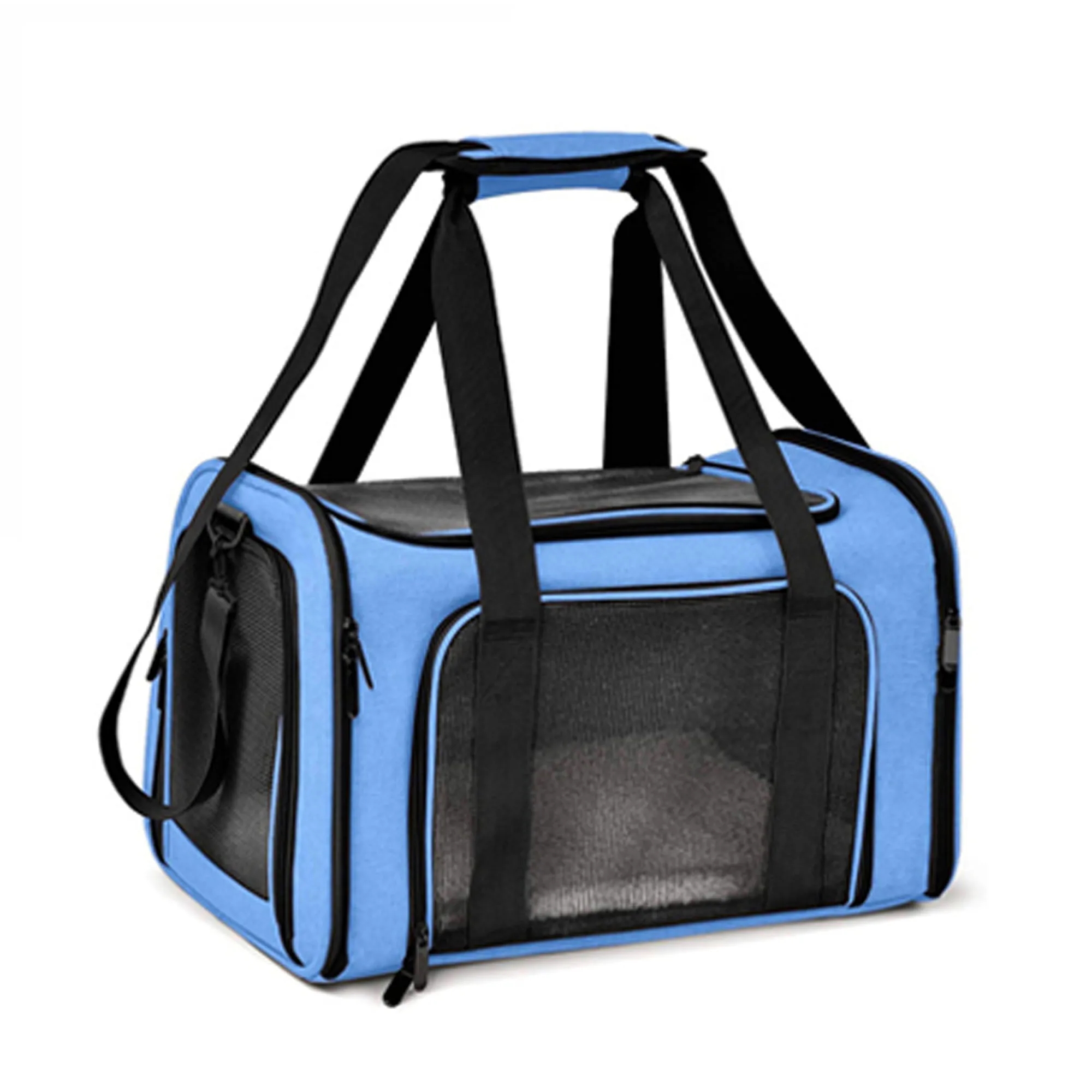 Folding Breathable Travel Pet Carrier Tote Bag 2