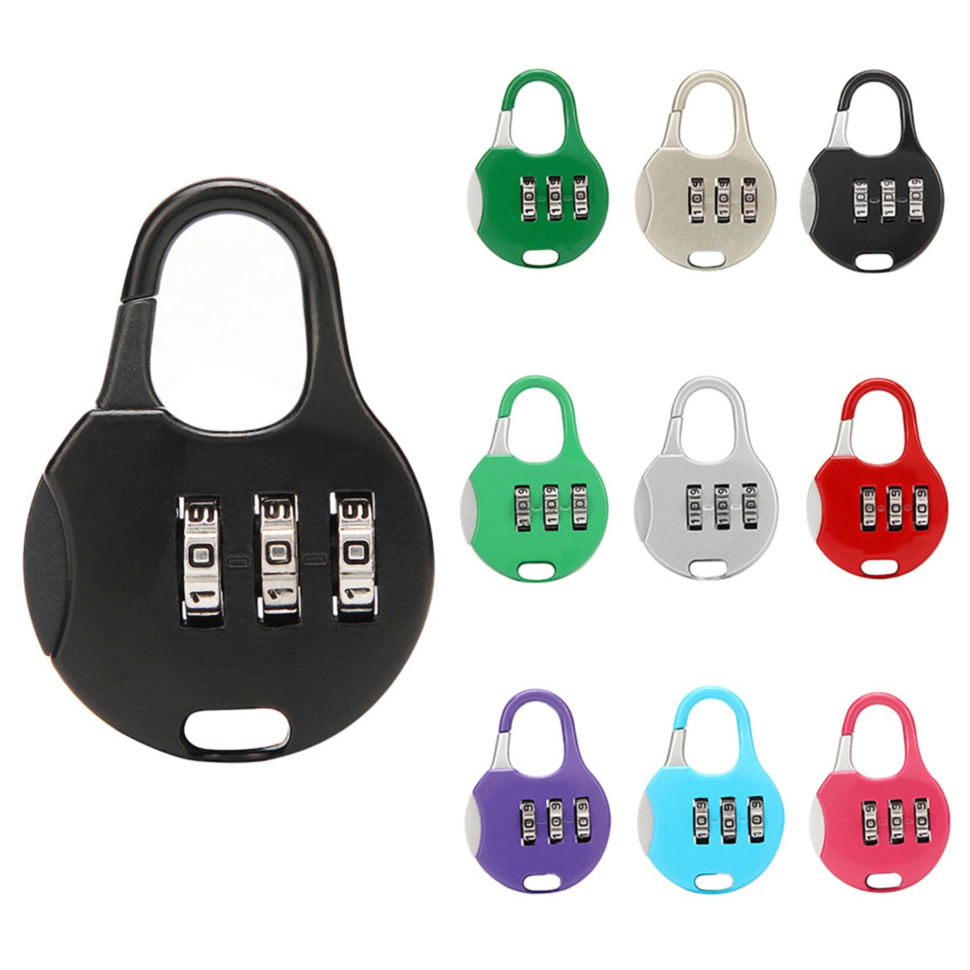 Mini Padlock w/Password 3