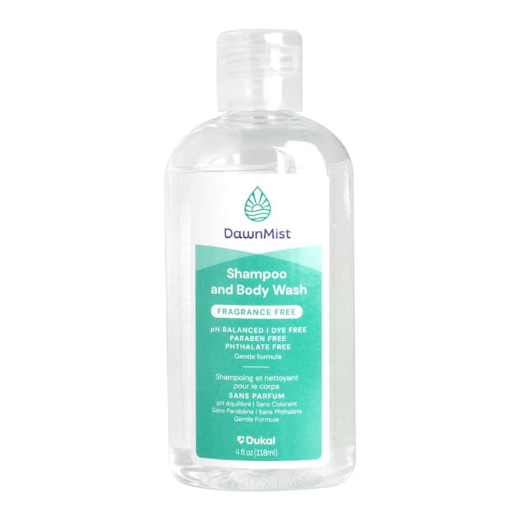 DawnMist Shampoo and Body Wash Fragrance Free - 4 oz 1