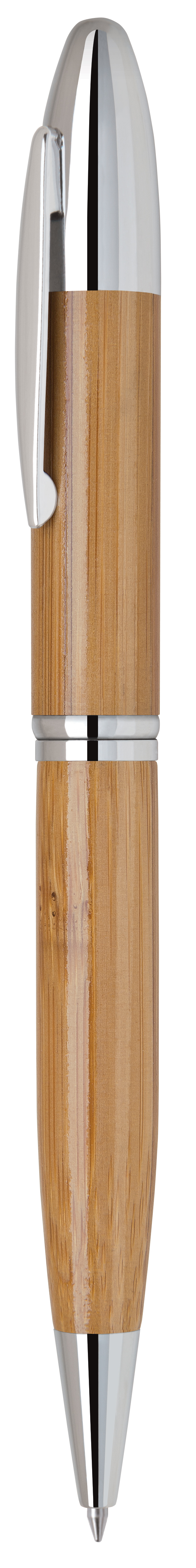 Bamboo-I Twist Eco-Friendly Pens with Chrome Trims 2