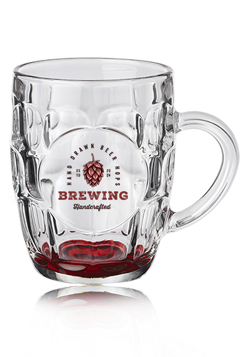 20 oz. ARC Britannia Glass Beer Mugs 21