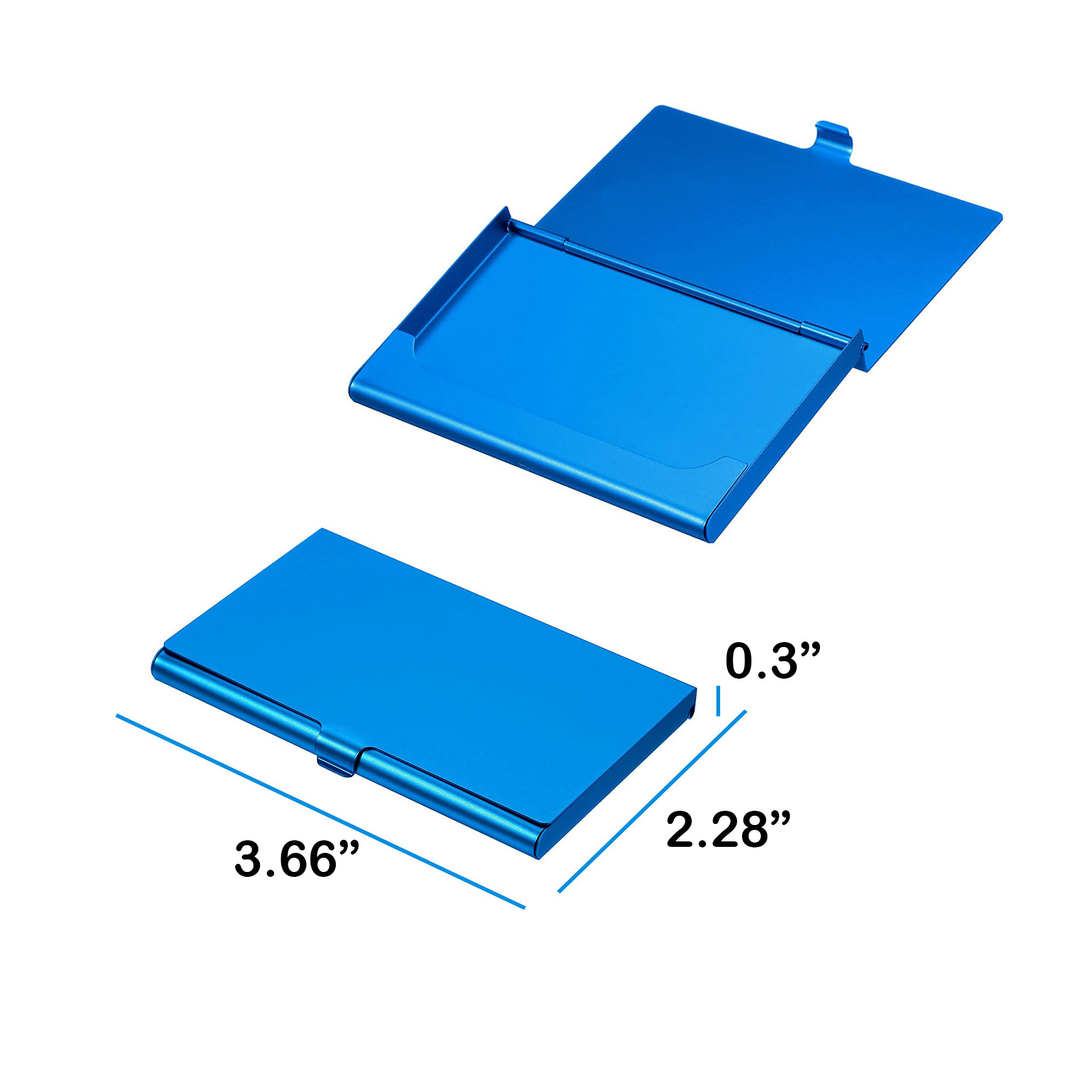 Aluminum Alloy Credit Card Case Holder Storage Box 1