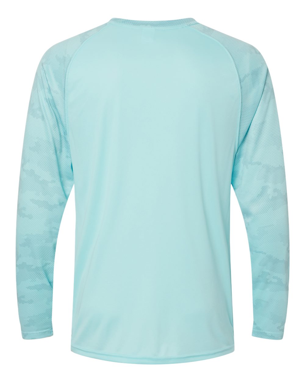 Unisex Cayman Performance Camo Colorblocked Long Sleeve T-Shirt - 216 20