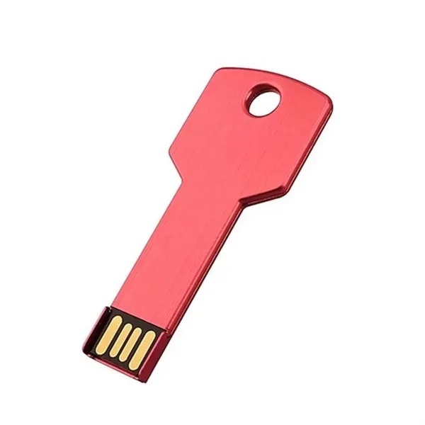 32GB Metal Keychain USB Flash Drive - Creative Design 1