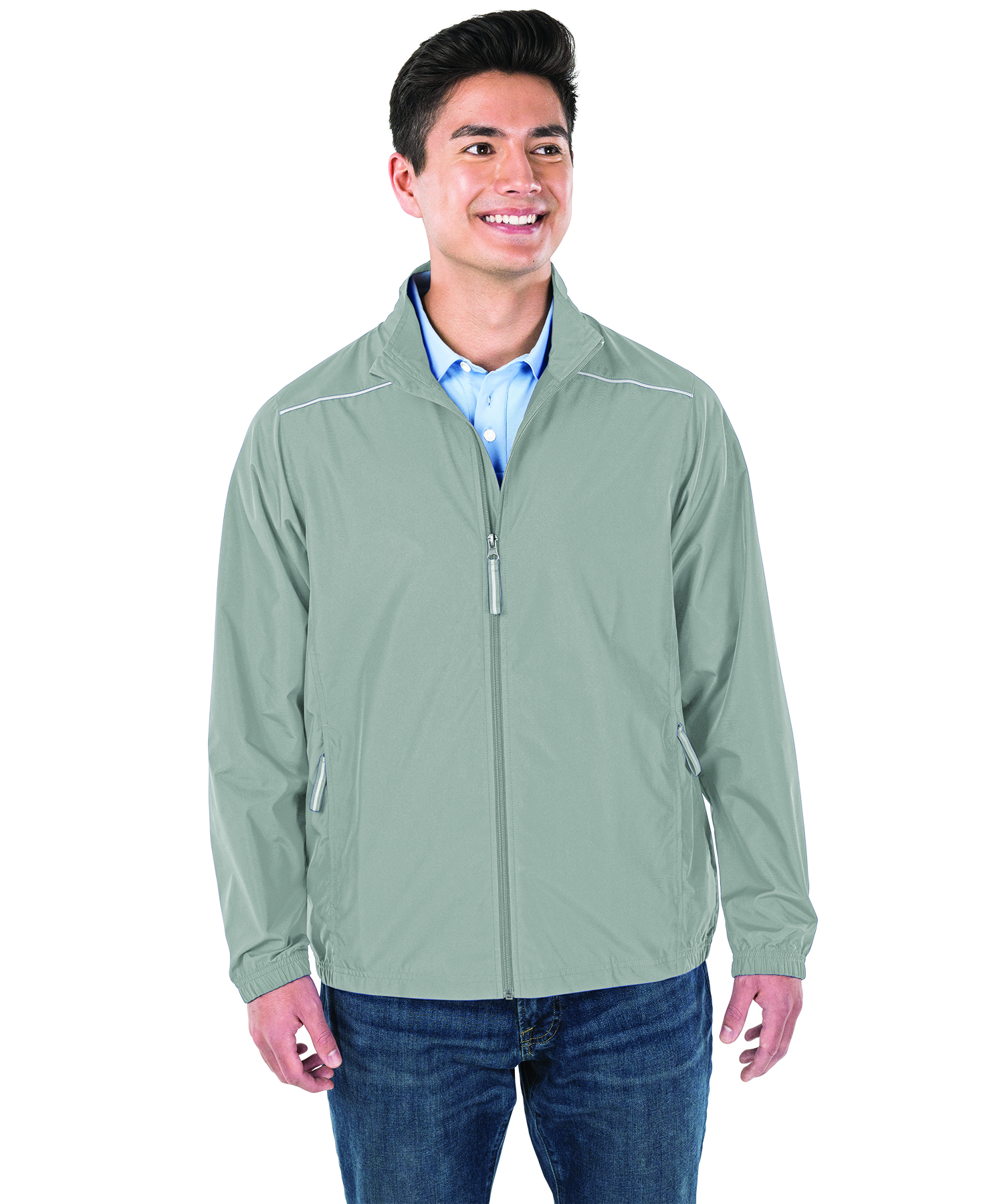 Men's Skyline Pack-N-Go® Full Zip Reflective Jacket 5