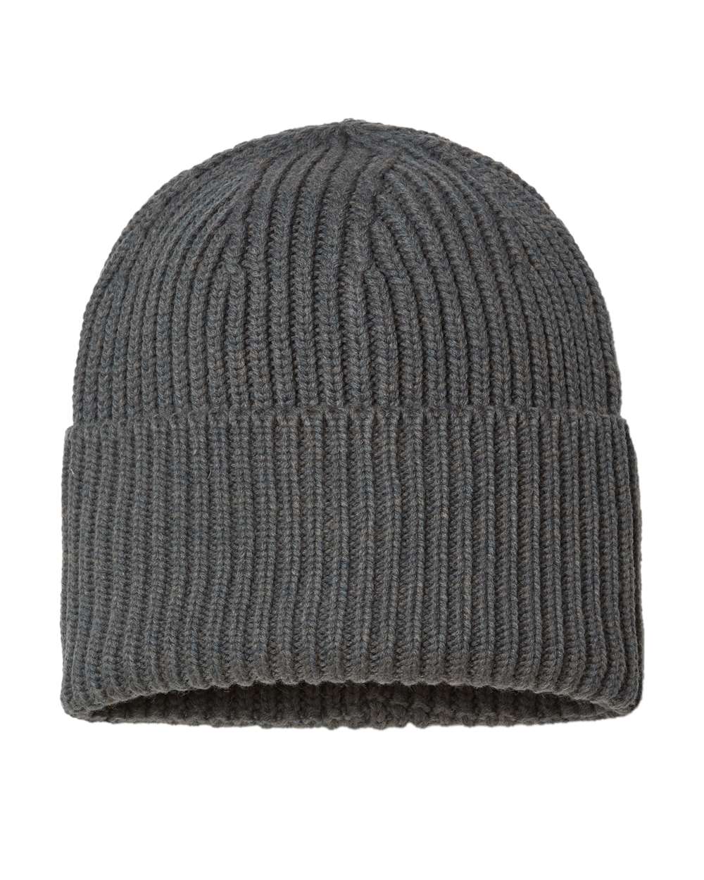 Sustainable Chunky Rib Cuffed Beanie - OAK 20