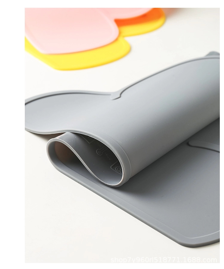 Non-Slip Silicone Cute Placemats for Kids 3