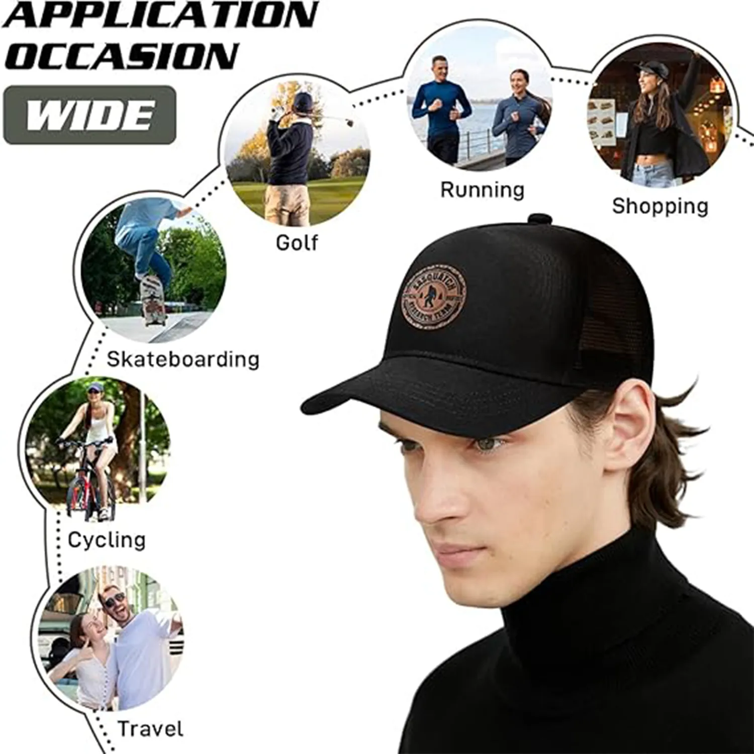 Adjustable Peaked Cap 3