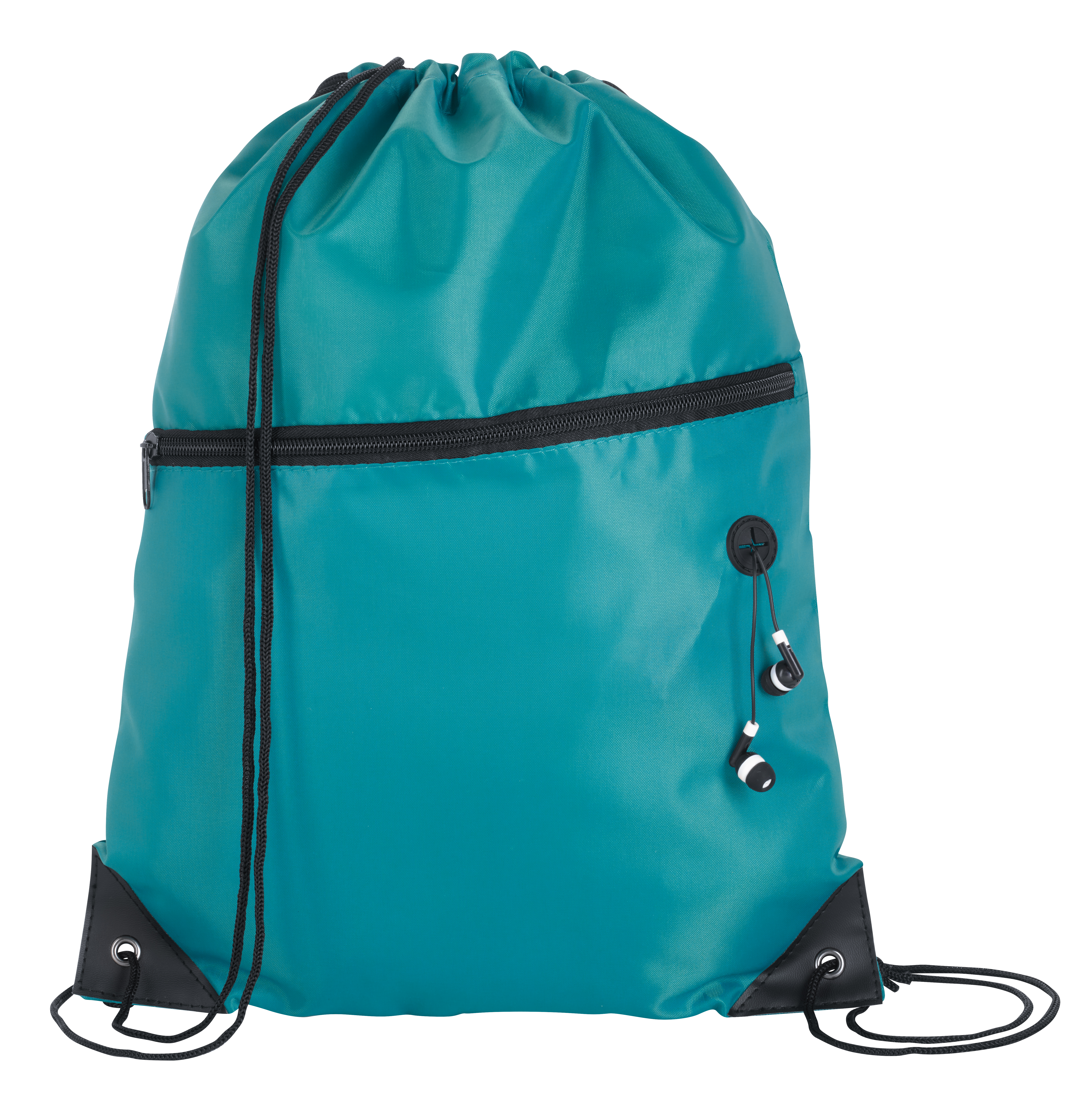 Good Value™ Front Zip Drawstring Backpack 2