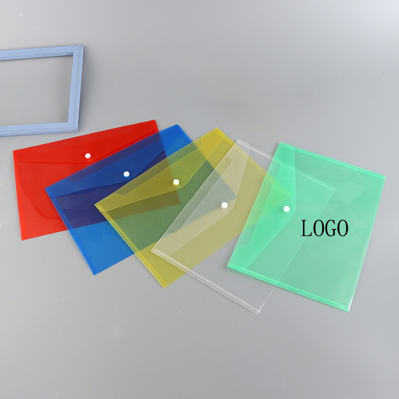 Transparent Plastic Folder File bag 2