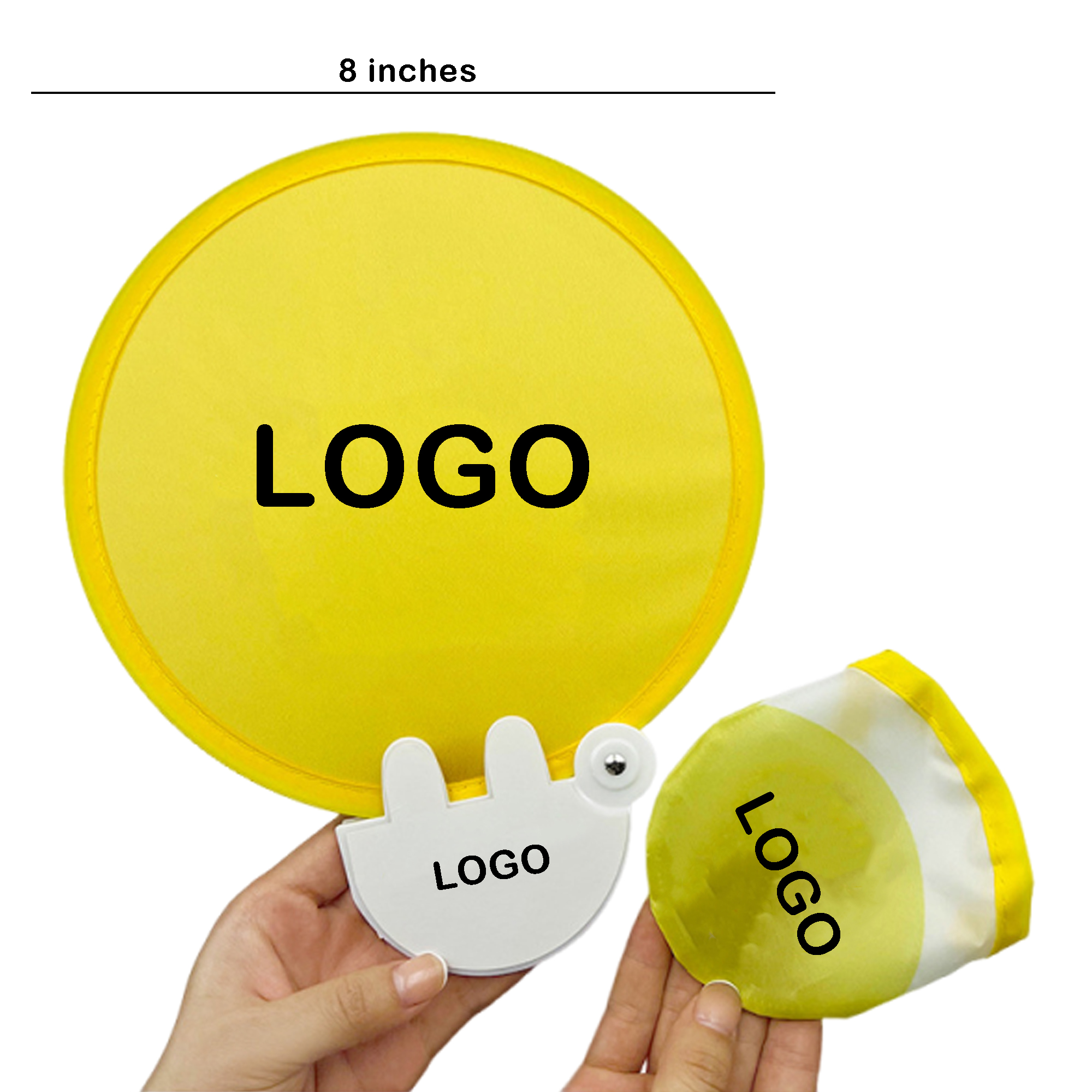 Branded Round Hand Fan for Marketing Use 2