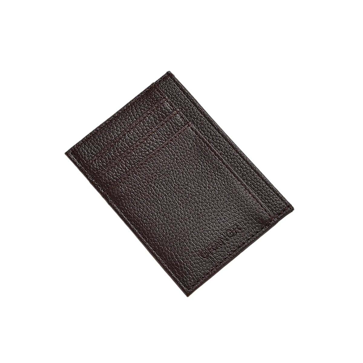 Durable PU Leather Wallet with Sleek Profile 3