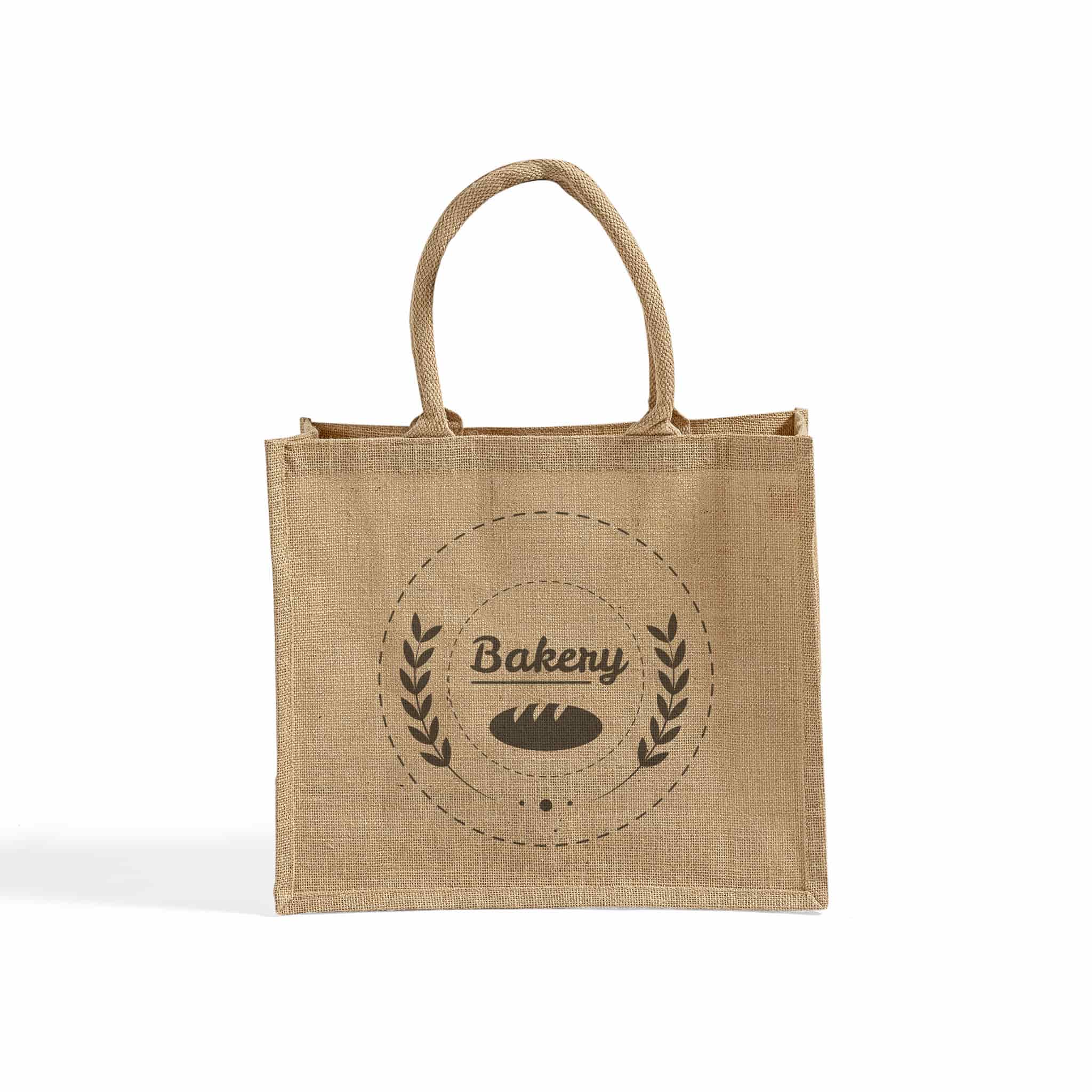 Market Jute Tote Bag 21