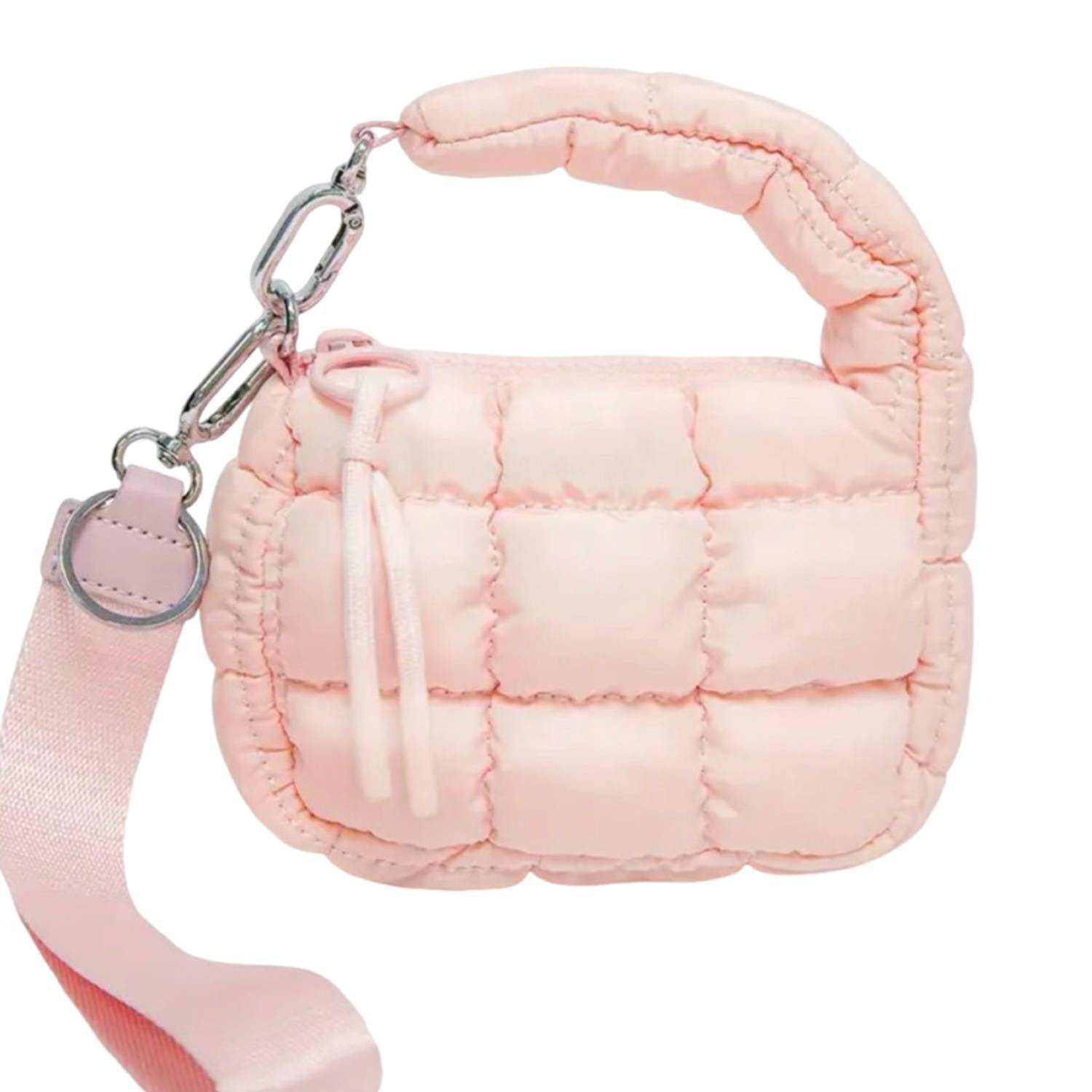 Nylon Quilted Puffer Handbag 8