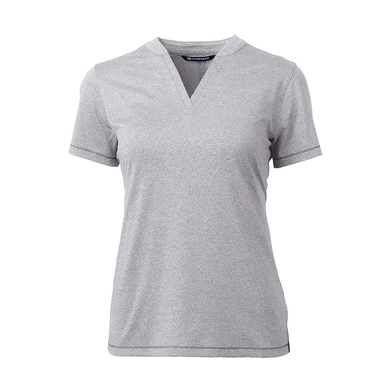 Cutter and Buck Ladies Forge Heather Stretch Blade Top 5