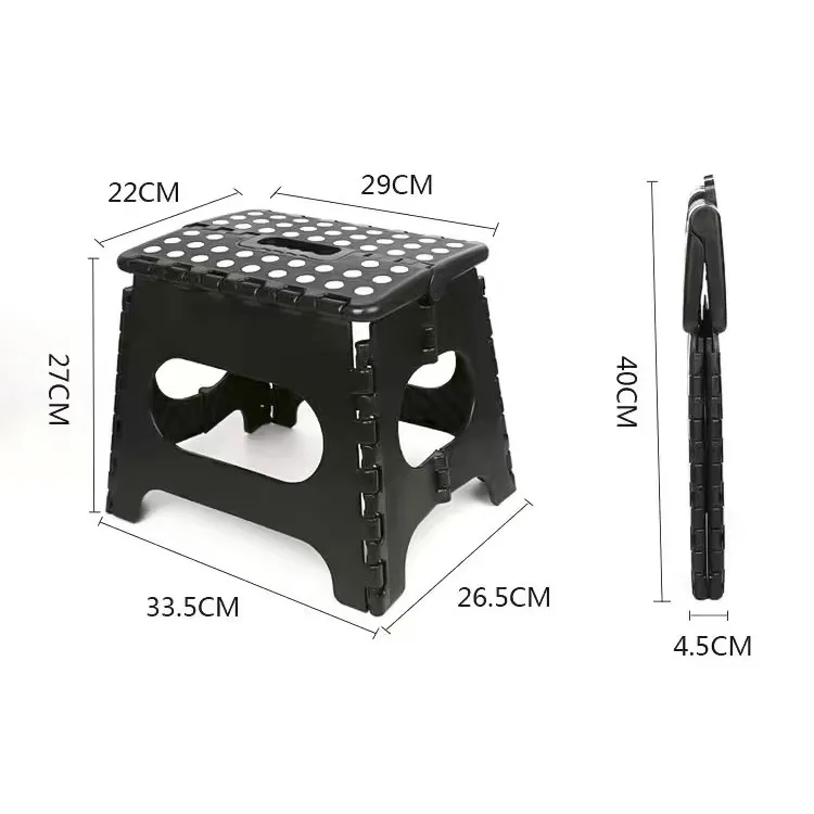 Portable Folding Plastic Stool 3