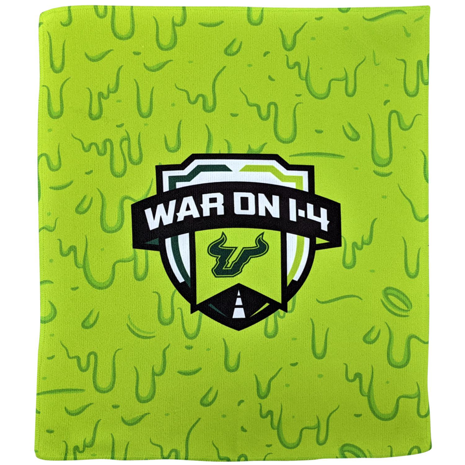 15" x 18" Sublimated Serged Hem Microfiber Rally Towel 3