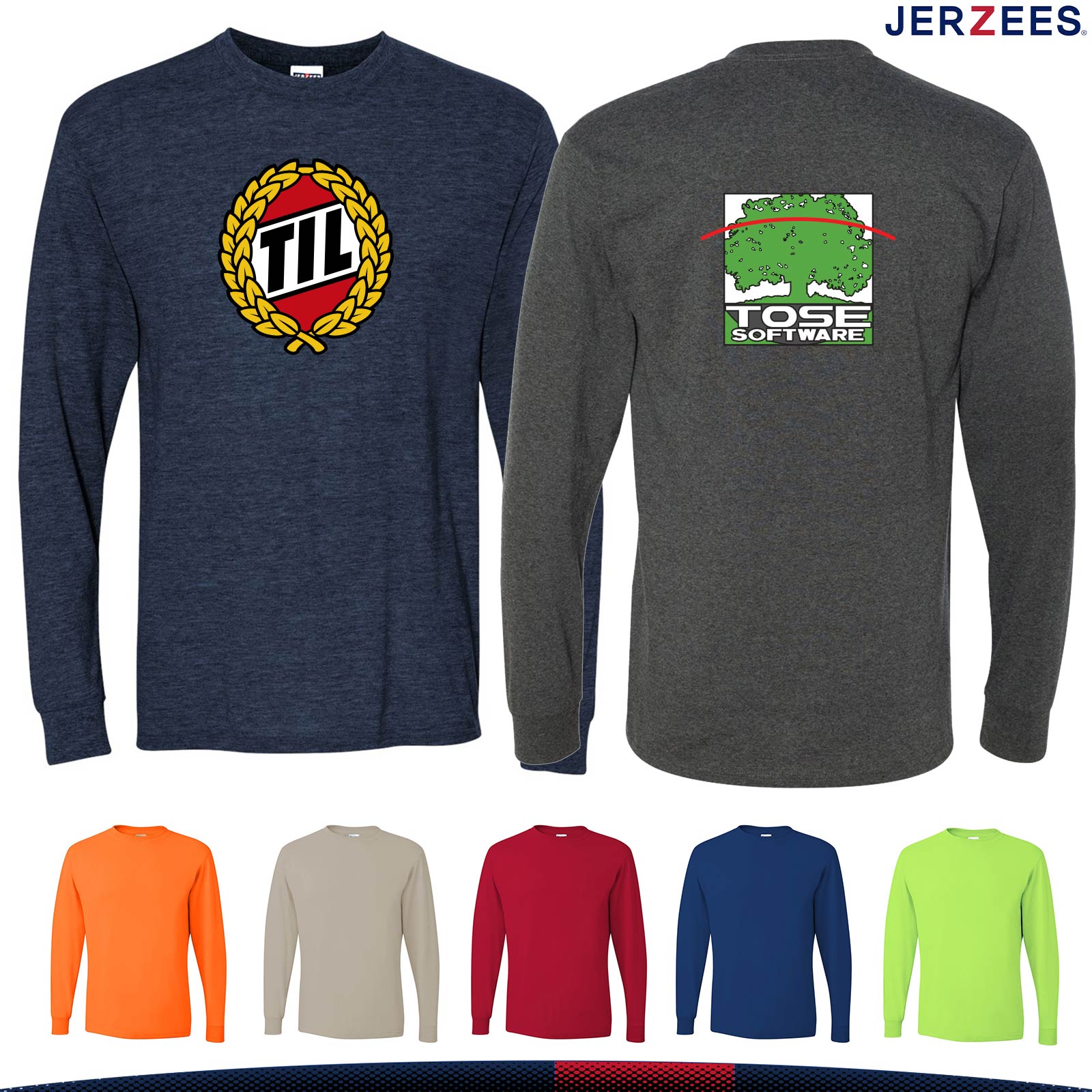 Jerzees® Men's Dri-Power® Long Sleeve T-Shirt 6